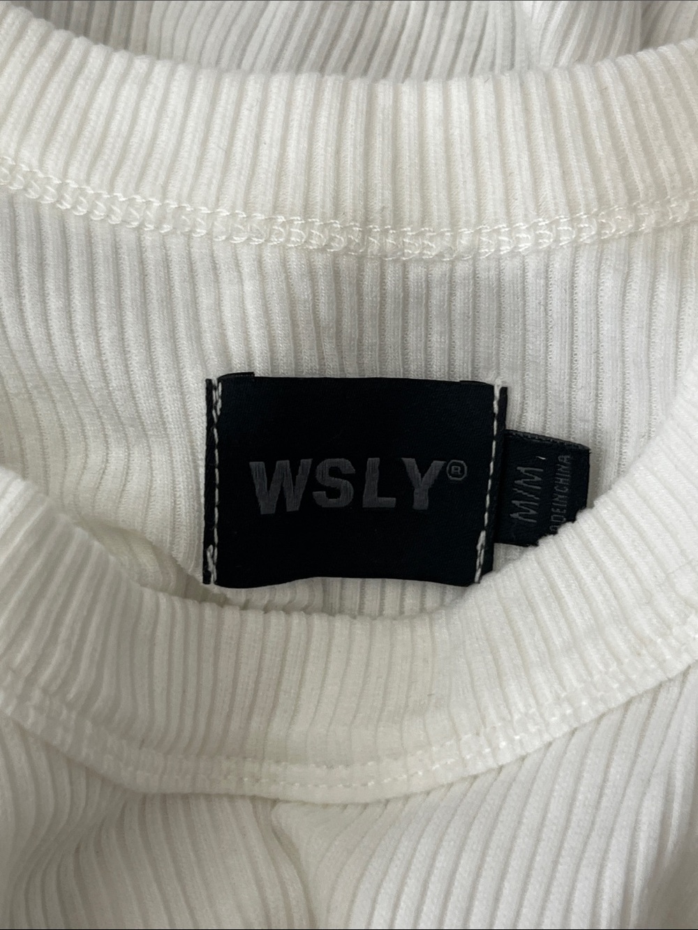 WSLY Rivington Inverted Ribbed Tank Top - Picture 8 of 8